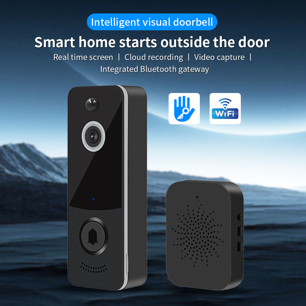 Home Security Blink - 1080P WIFI Video Doorbell TTLOCK App