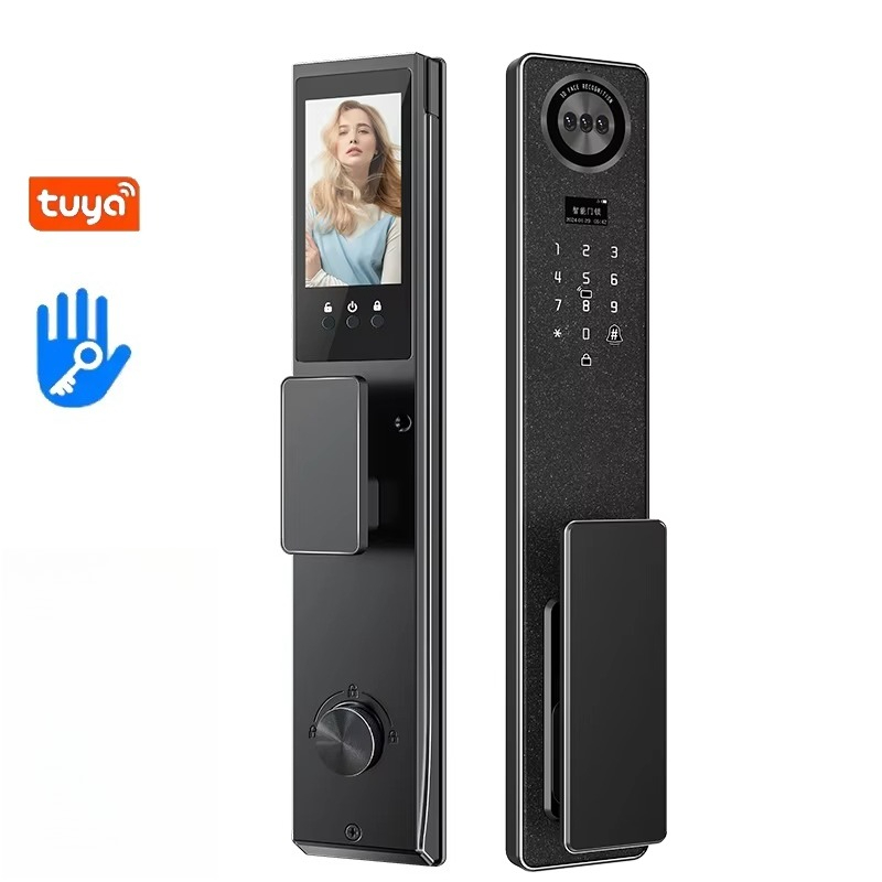 Home Security Doors - Tuya WiFi Smart Door Lock, Home