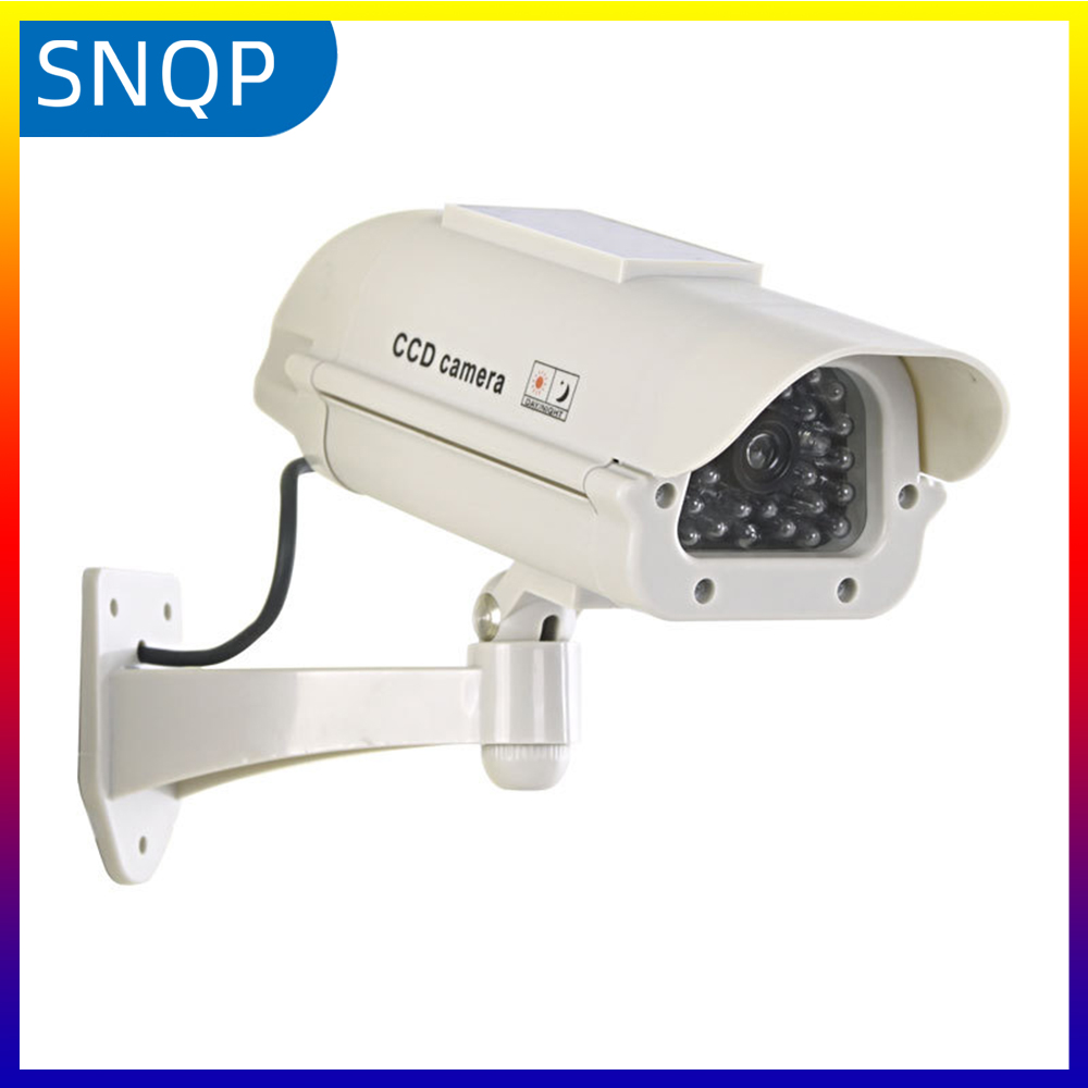 Home Security Beams - Simulation Solar Camera Waterproof Fake Camera
