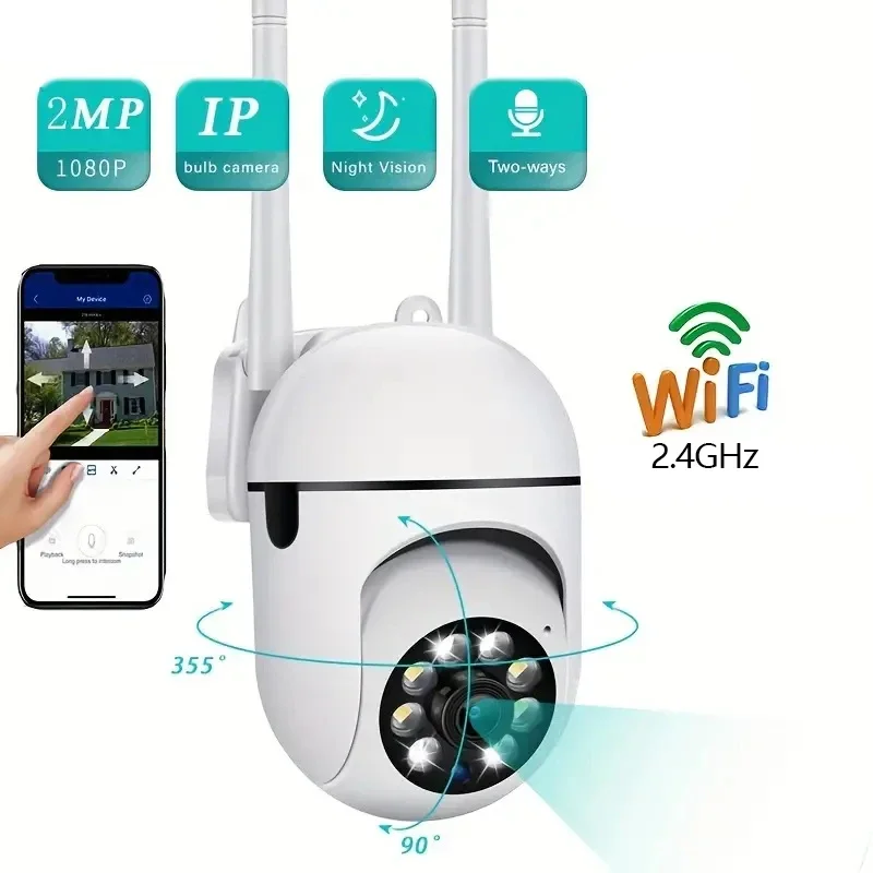Ip Camera Outdoor 4K - A7 1080P Security Camera WIFI Camera