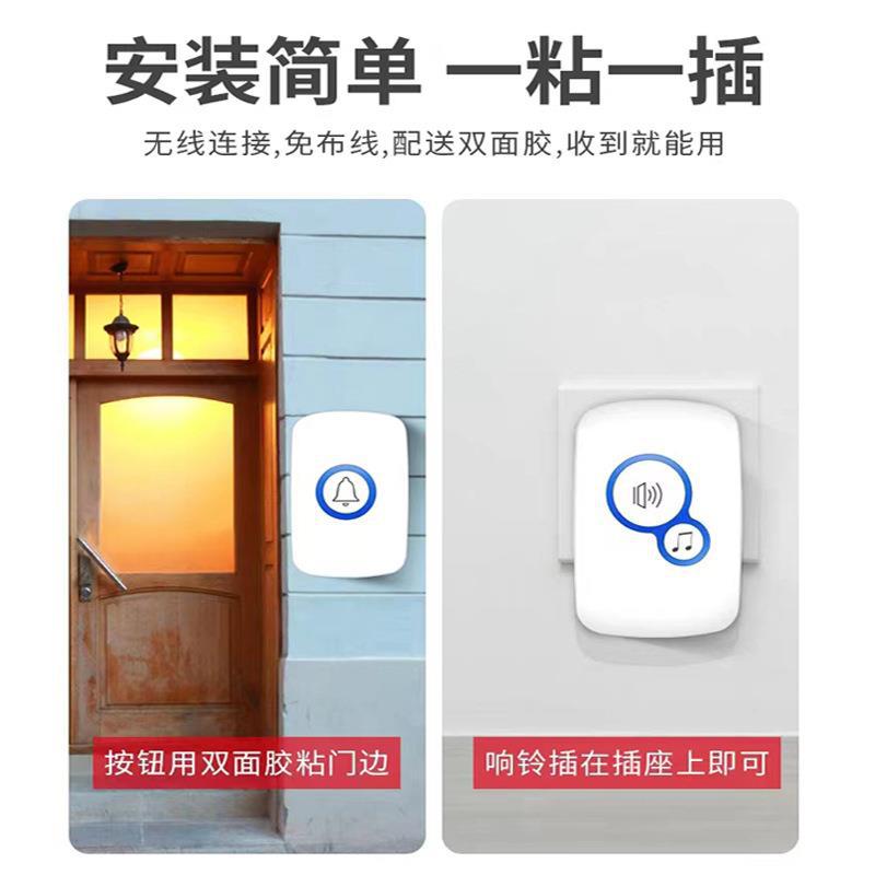 Home Security Doors - 32Ringtone Wireless Alarm Guest Welcome Chime