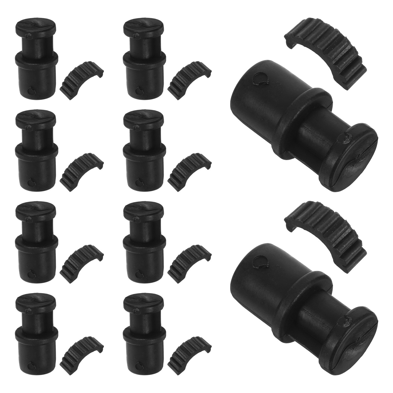 Home Security Youtube - 10Pcs Plastic Mop Handle Connectors Telescopic