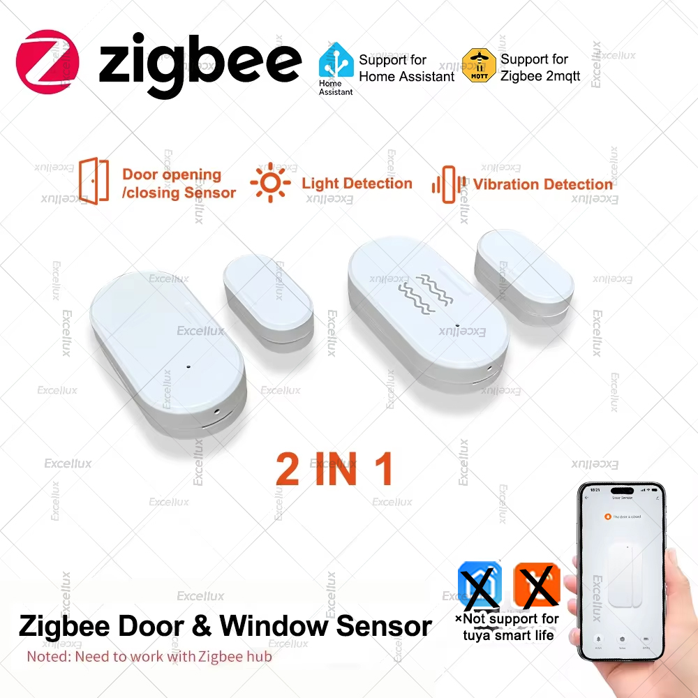 Zigbee 3.0 Door Window Sensor  - Home Security Doors 评论和价格
