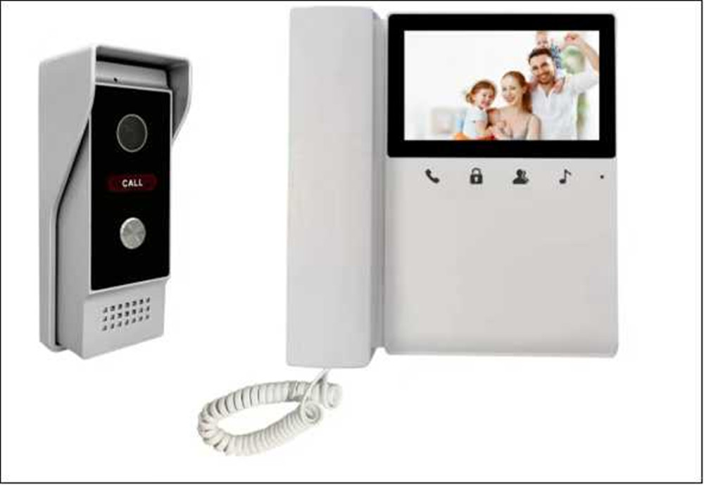 4.3Inch  TFT Monitor  4 Wired  - Peephole Camera Viewer 评论和价格