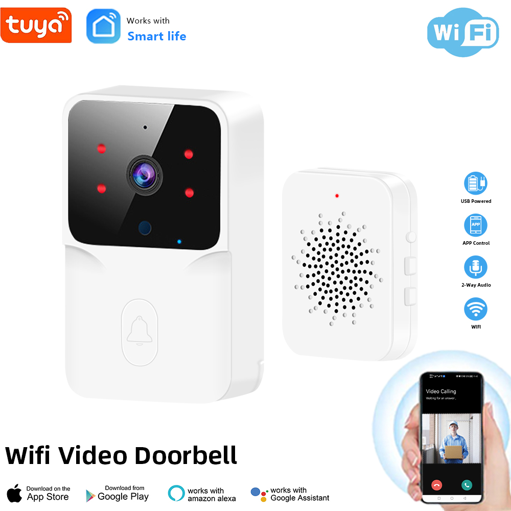 Tuya WiFi Video Doorbell Wirel - Home Security Front Door Camera 评论和价格