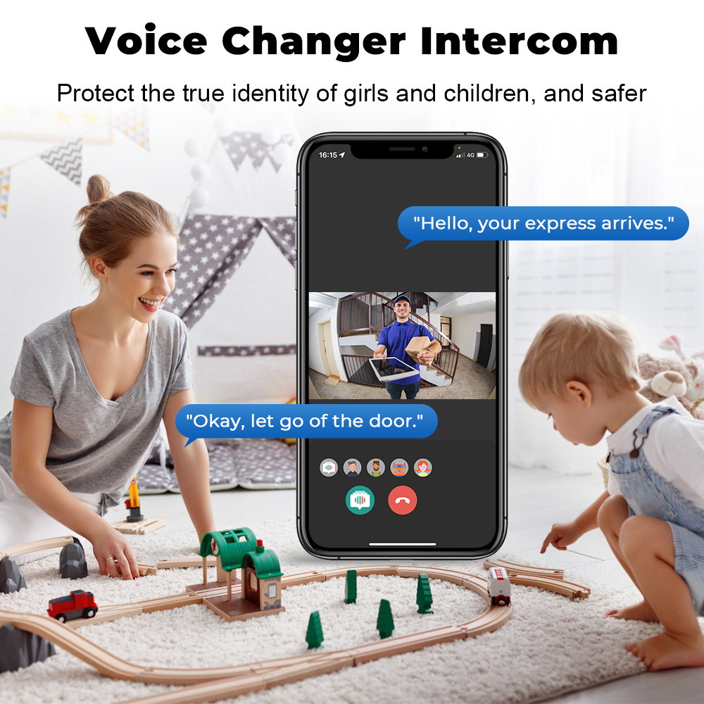 Tuya WiFi Video Doorbell Wirel - Home Security Front Door Camera 评论和价格