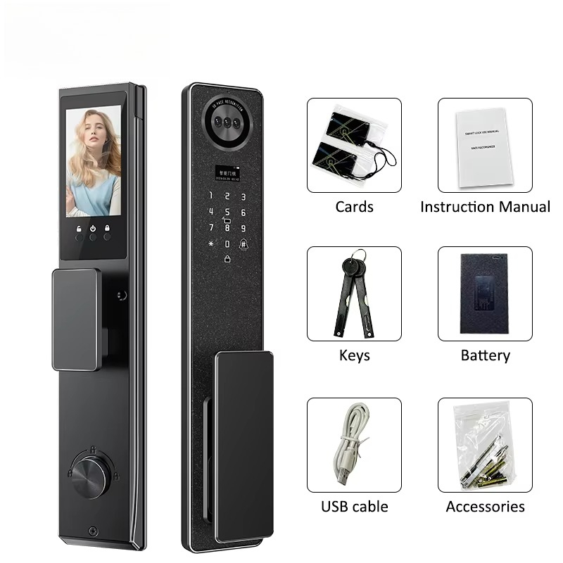 Tuya WiFi Smart Door Lock, Hom - Home Security Doors 评论和价格