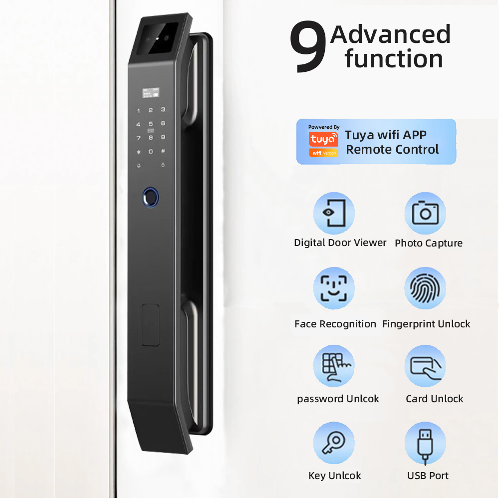 RAYKUBE DF14 Tuya WiFi 3D Face - Peephole Camera Viewer 评论和价格
