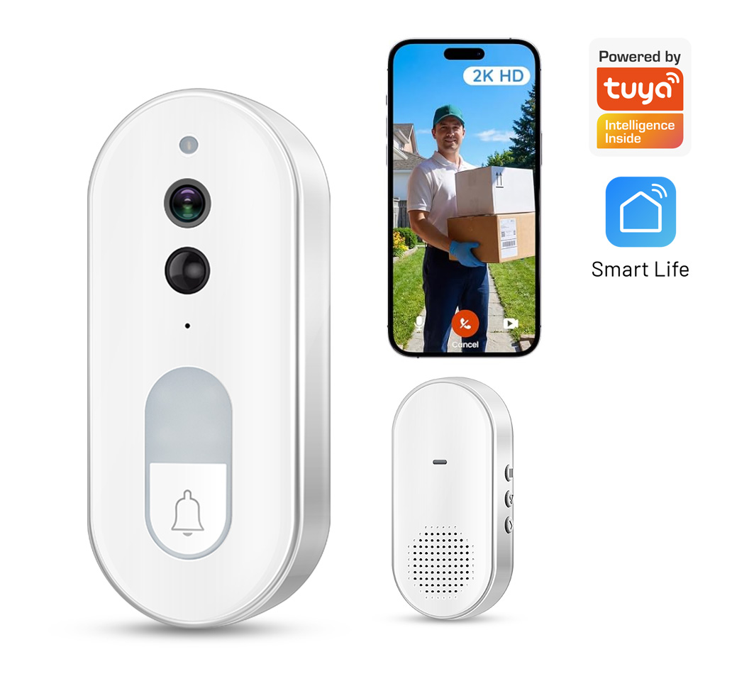 Tuya Smart Video Doorbell Wire - Home Security Recorder 评论和价格