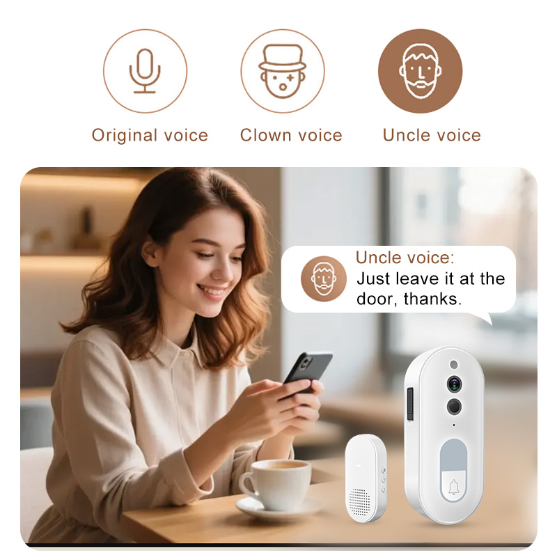 Tuya Smart Video Doorbell Wire - Home Security Recorder 评论和价格