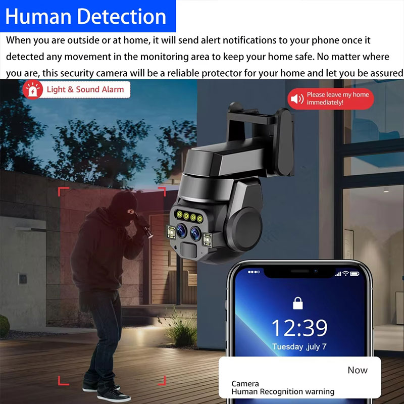 4K WiFi Surveillance Camera Ou - Ip Camera Outdoor 4K 评论和价格
