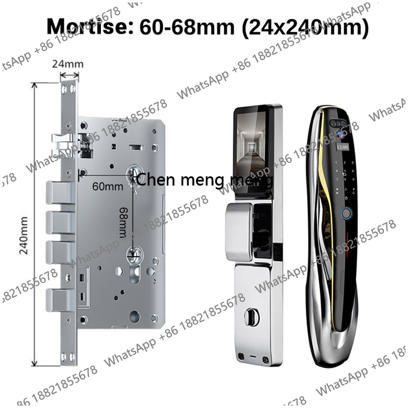 Security Fingerprint  Card Unl - Home Security Front Door Camera 评论和价格