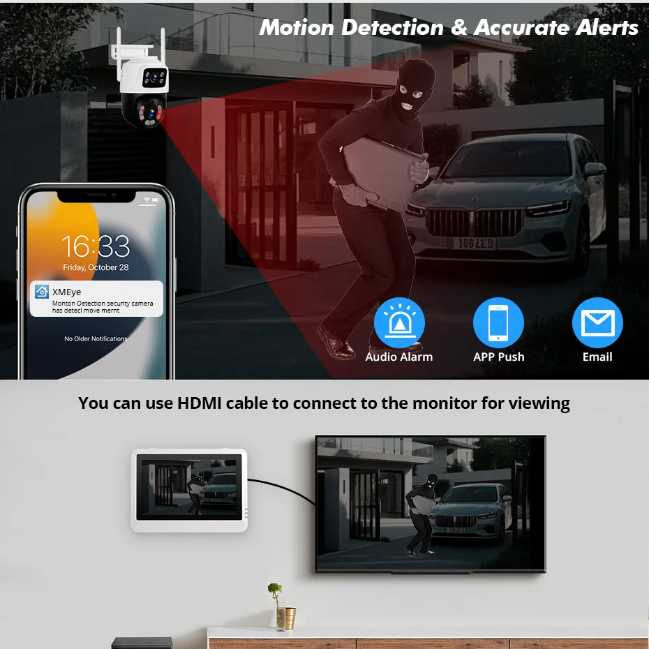 FUERS 8CH Wireless NVR Securit - Home Security Recorder 评论和价格