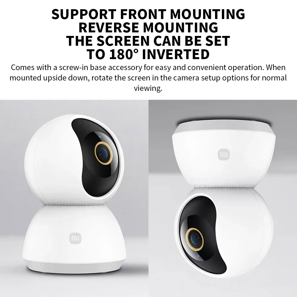 Xiaomi Smart IP Camera 2K 360° - Home Security Camera Xiaomi Mi 360 评论和价格