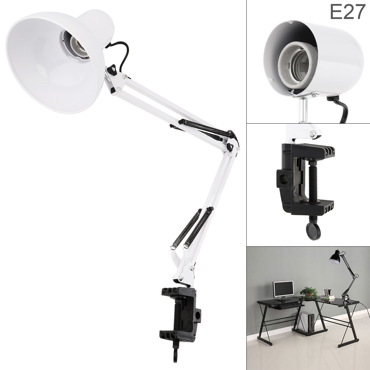 Swing Arm Desk Eye Protection  - Home Security Blink 评论和价格