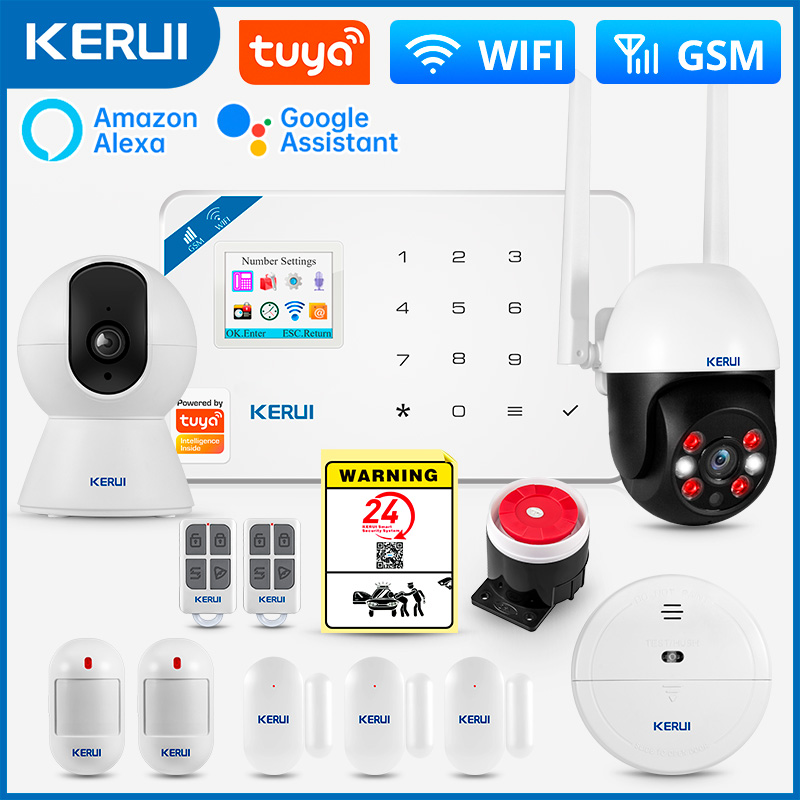 KERUI W181 Alarm System Secutr - Home Security Front Door Camera 评论和价格