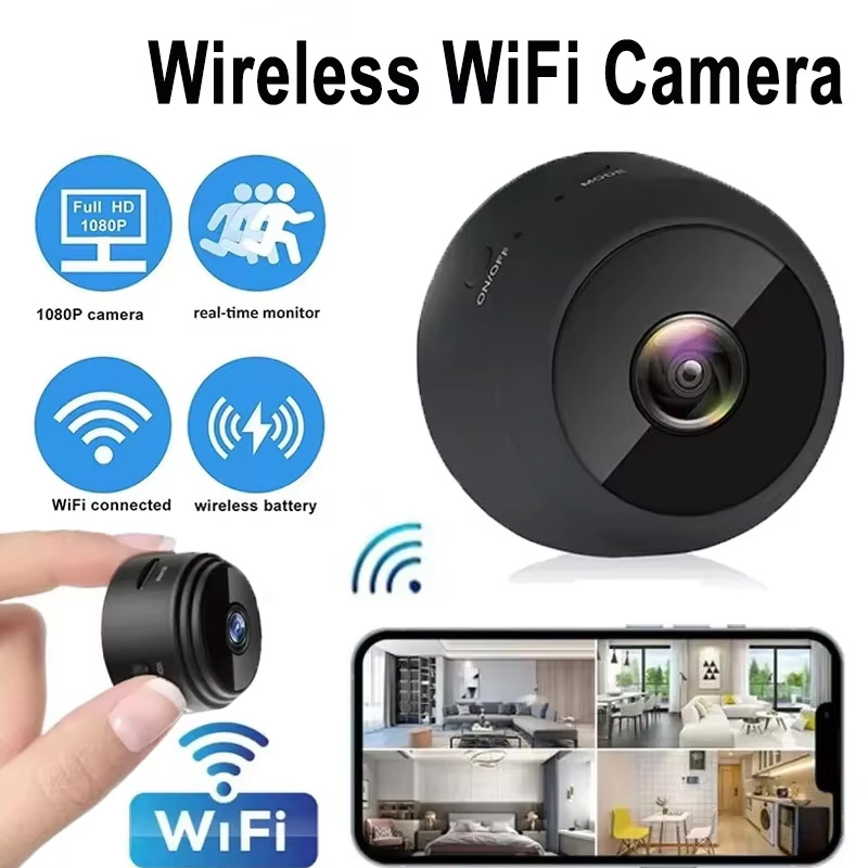 New A9 Camera Wifi 1080p HD Wi - Home Security Recorder 评论和价格