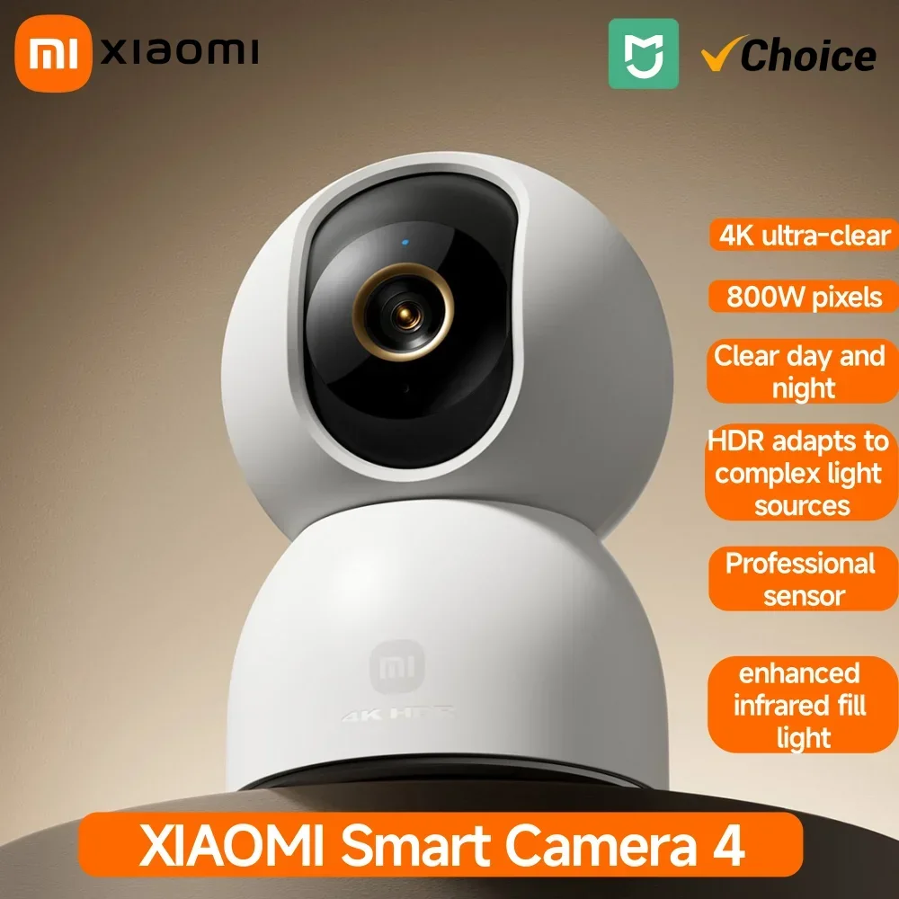 New xiaomiI Smart Camera 4 Dua - Home Security Camera Xiaomi Mi 360 评论和价格