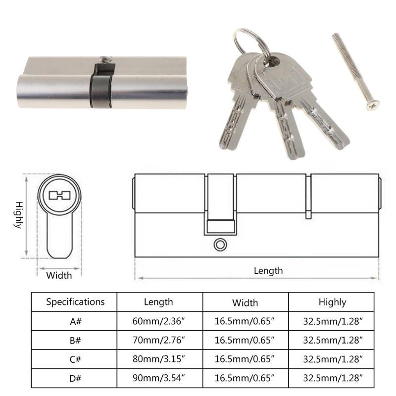 Keyed Entry Door Lock Cylinder - Home Security Doors 评论和价格