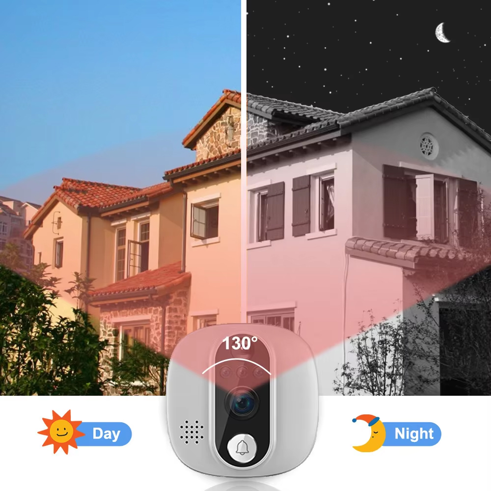 Tuya 1080P WiFi Door Bell Came - Peephole Camera Viewer 评论和价格