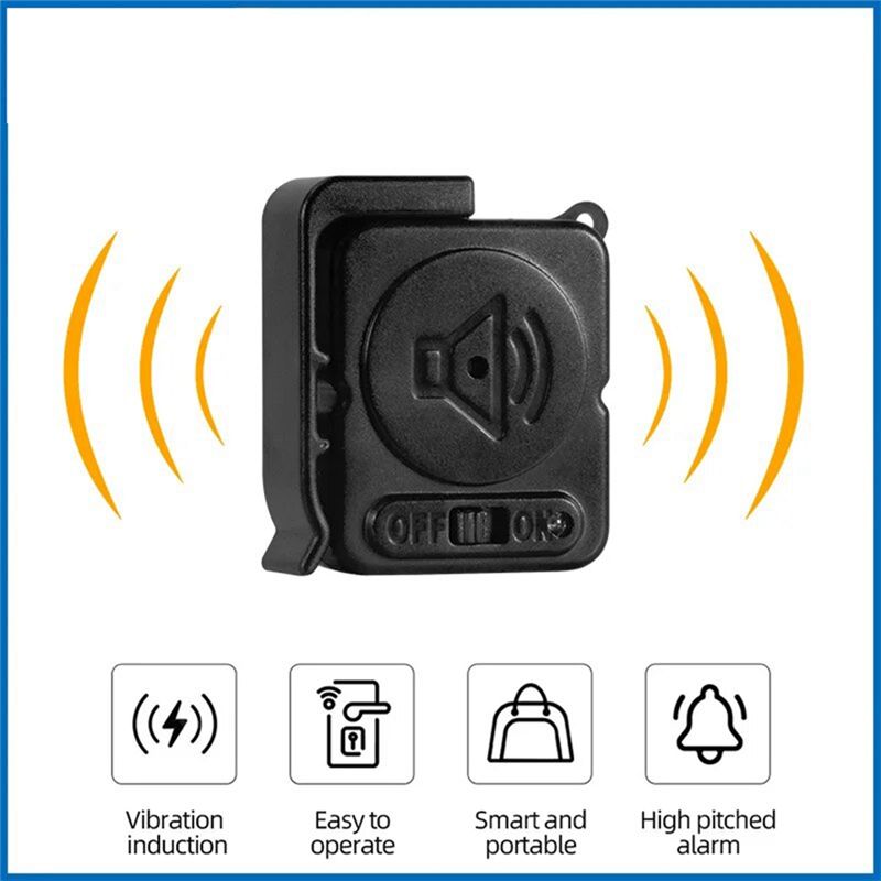 FULL-Vibration Alarm Sensors 1 - Home Security Doors 评论和价格