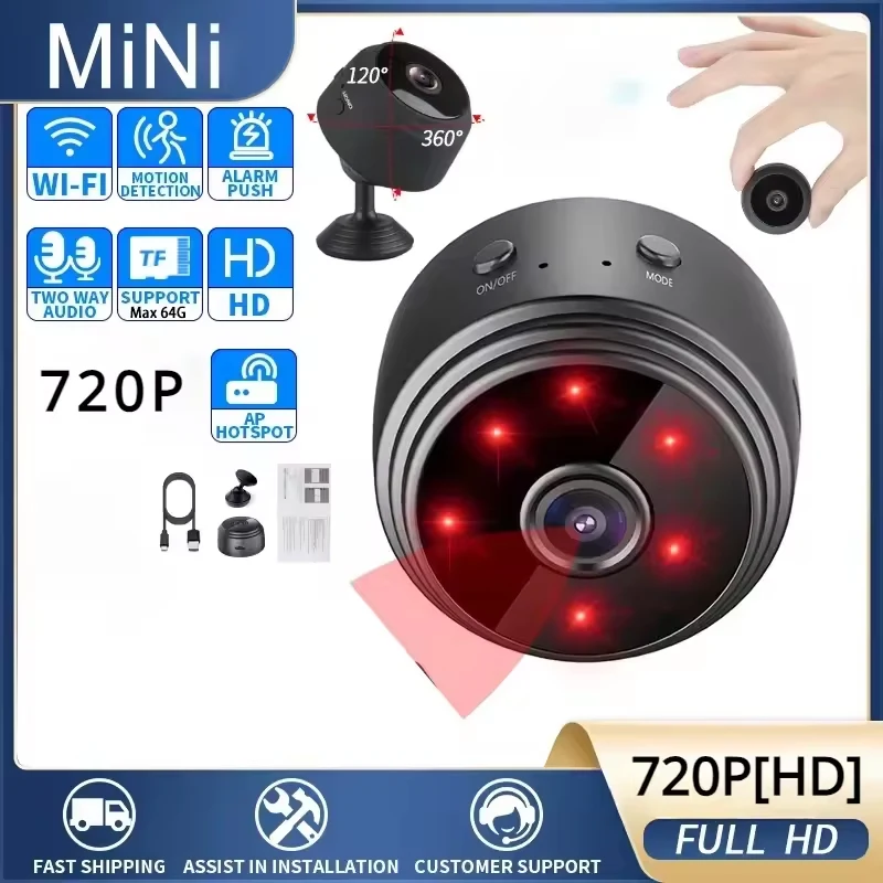 Wireless WiFi Camera A9 Mini V - Home Security Recorder 评论和价格