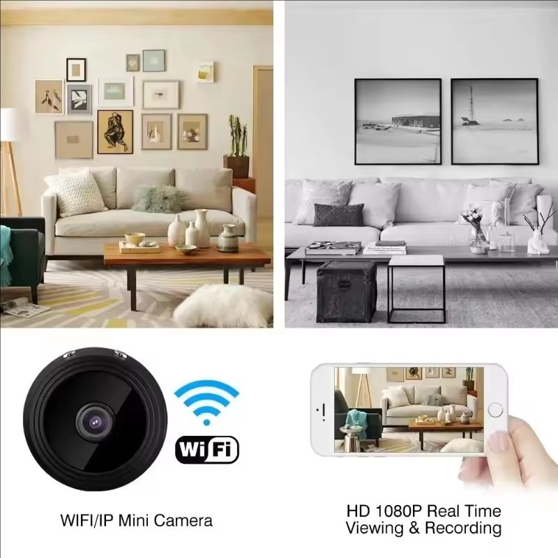 Wireless WiFi Camera A9 Mini V - Home Security Recorder 评论和价格