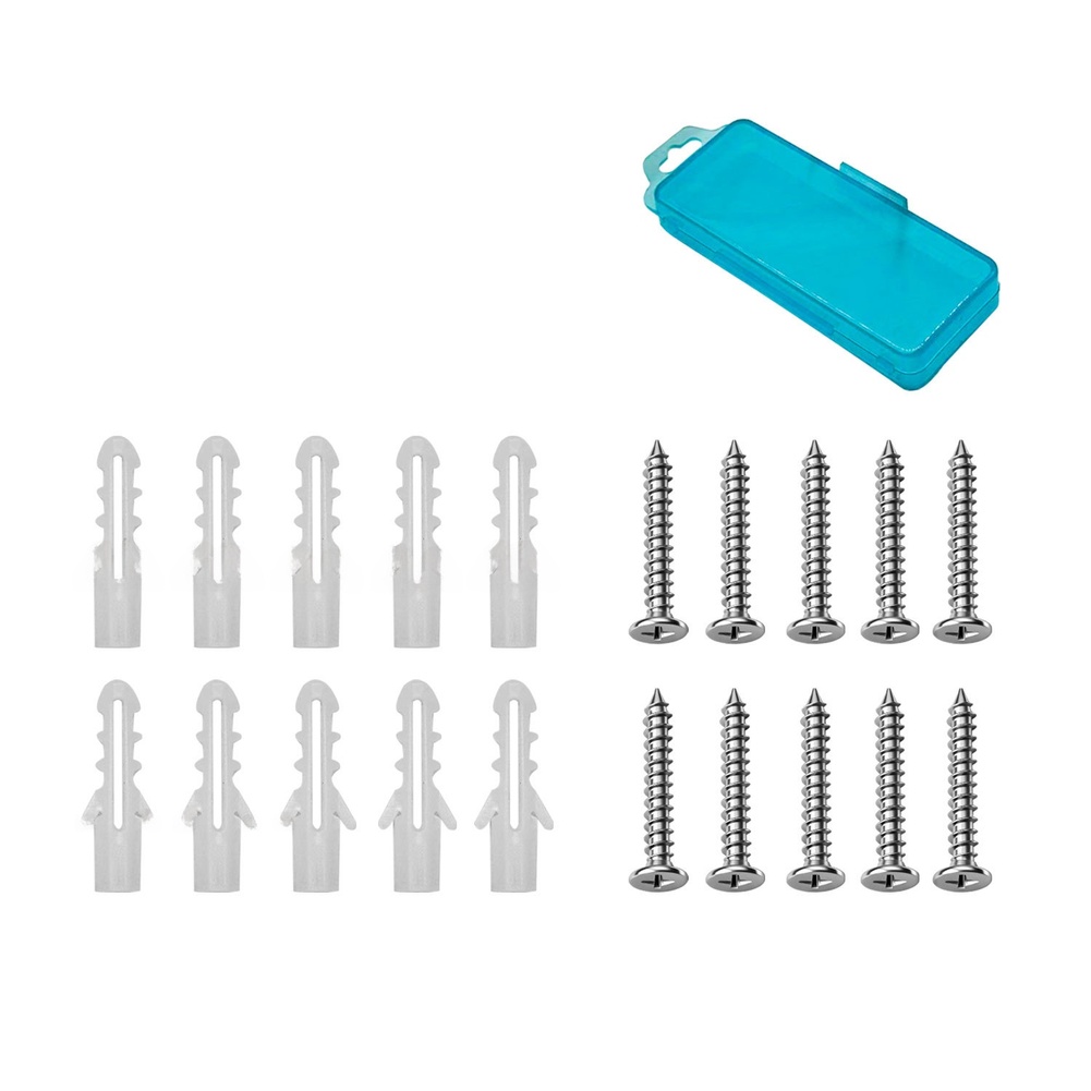 20PCS Plastic Expansion Tube S - Home Security Youtube 评论和价格