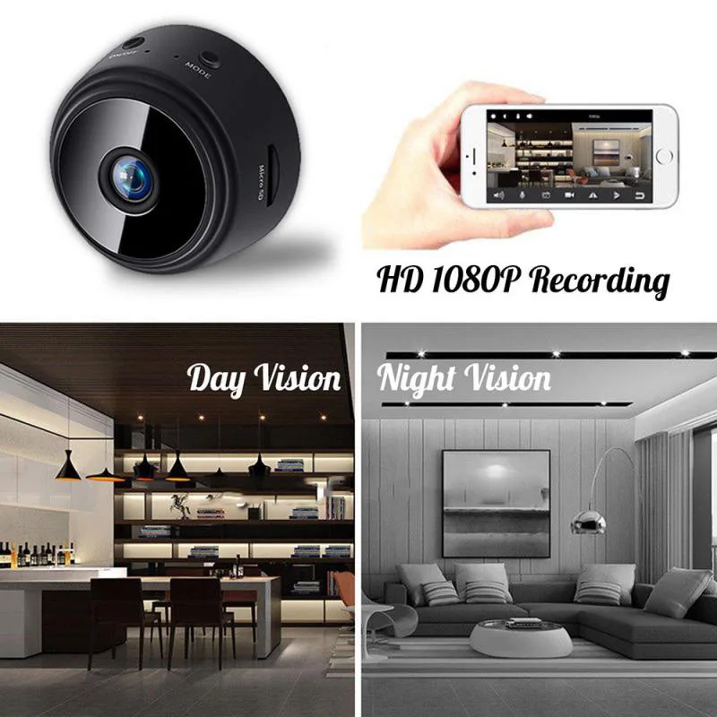 A9 WiFi Mini Camera Wireless V - Home Security Recorder 评论和价格