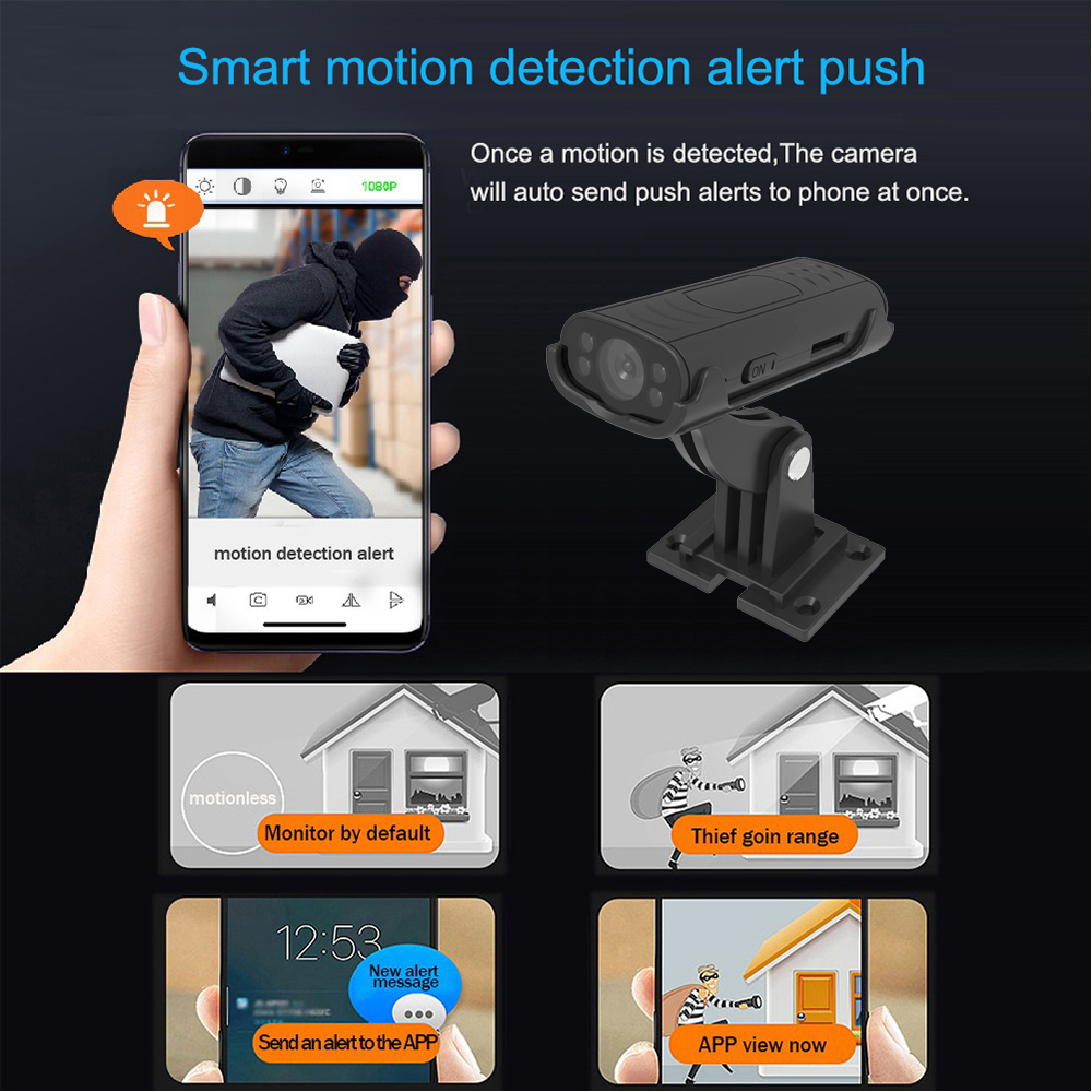 Mini Wireless WiFi Home Securi - Home Security Recorder 评论和价格