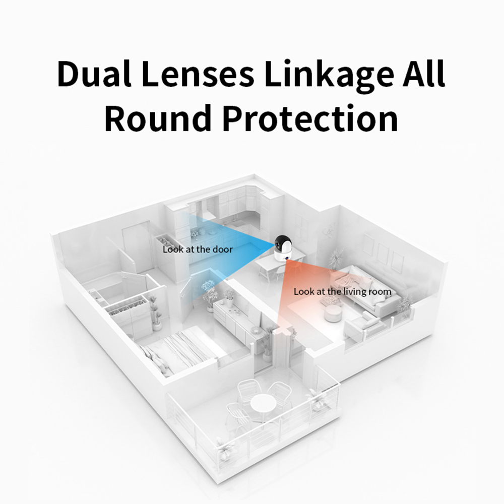 Vstarcam 5MP HD Dual Lens Came - Home Security Blink 评论和价格