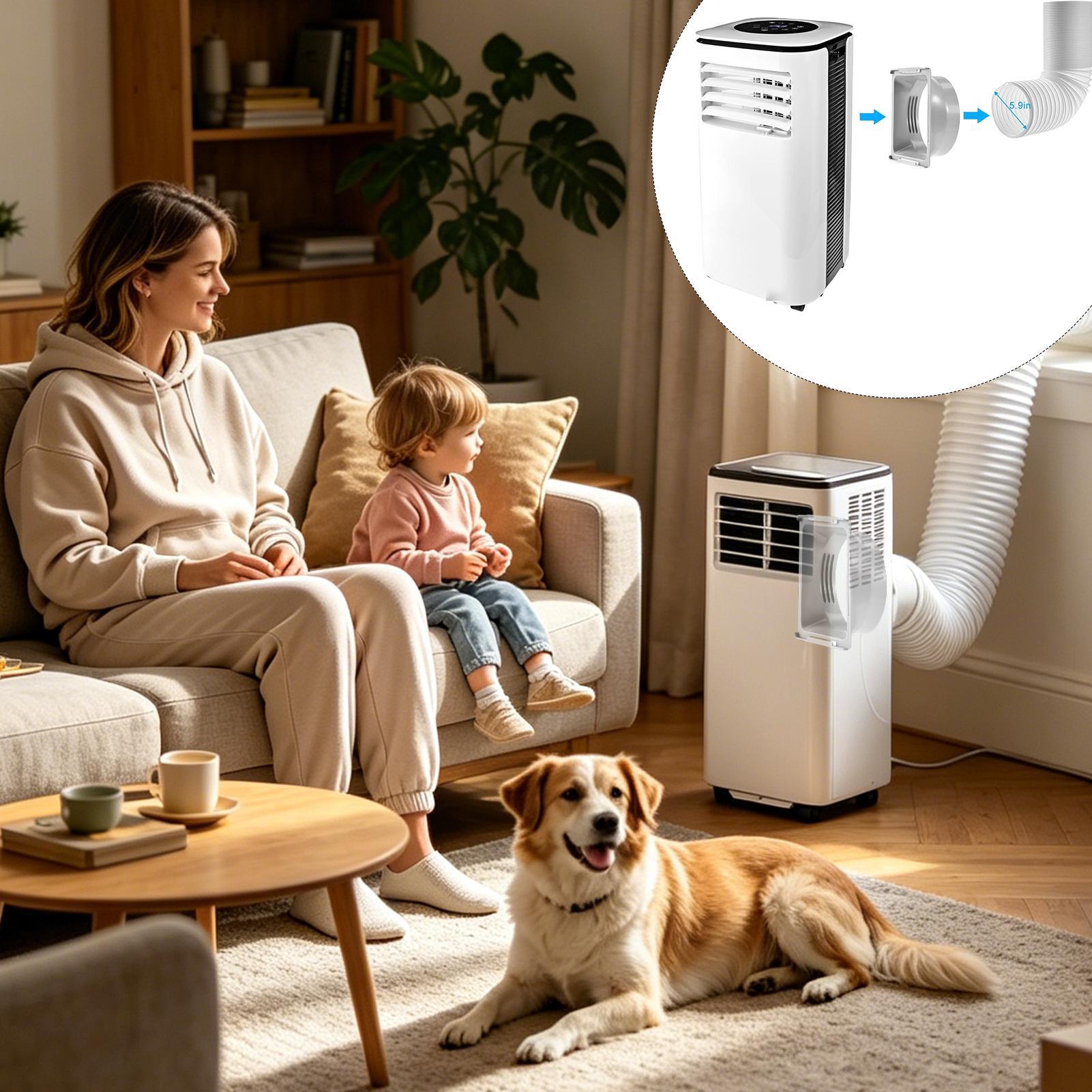 5.9 Inch Square Ac Exhaust Hos - Home Security Youtube 评论和价格