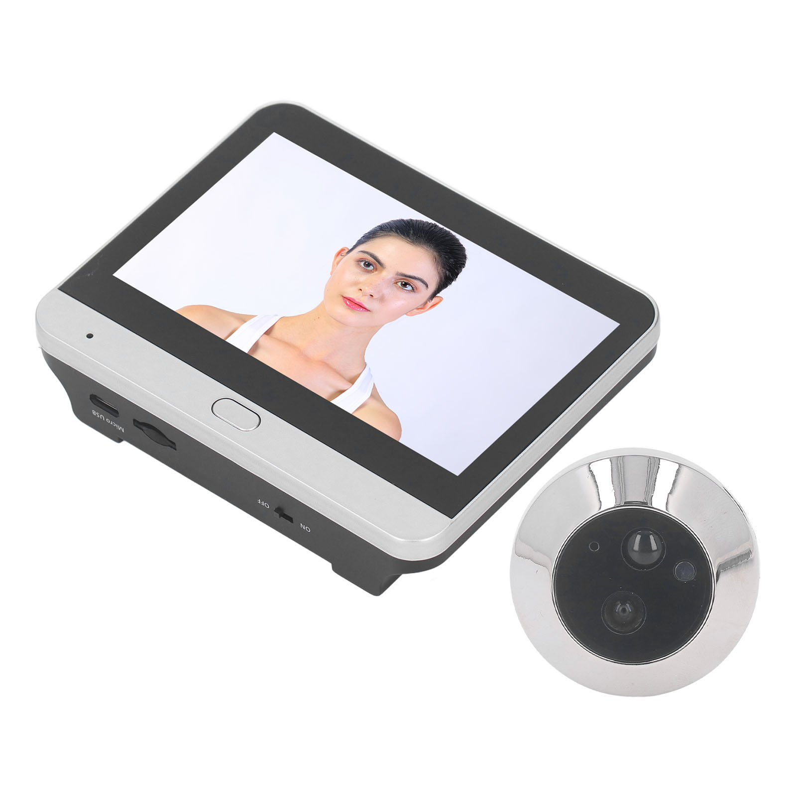 Digital Door Viewer 120 Degree - Peephole Camera Viewer 评论和价格