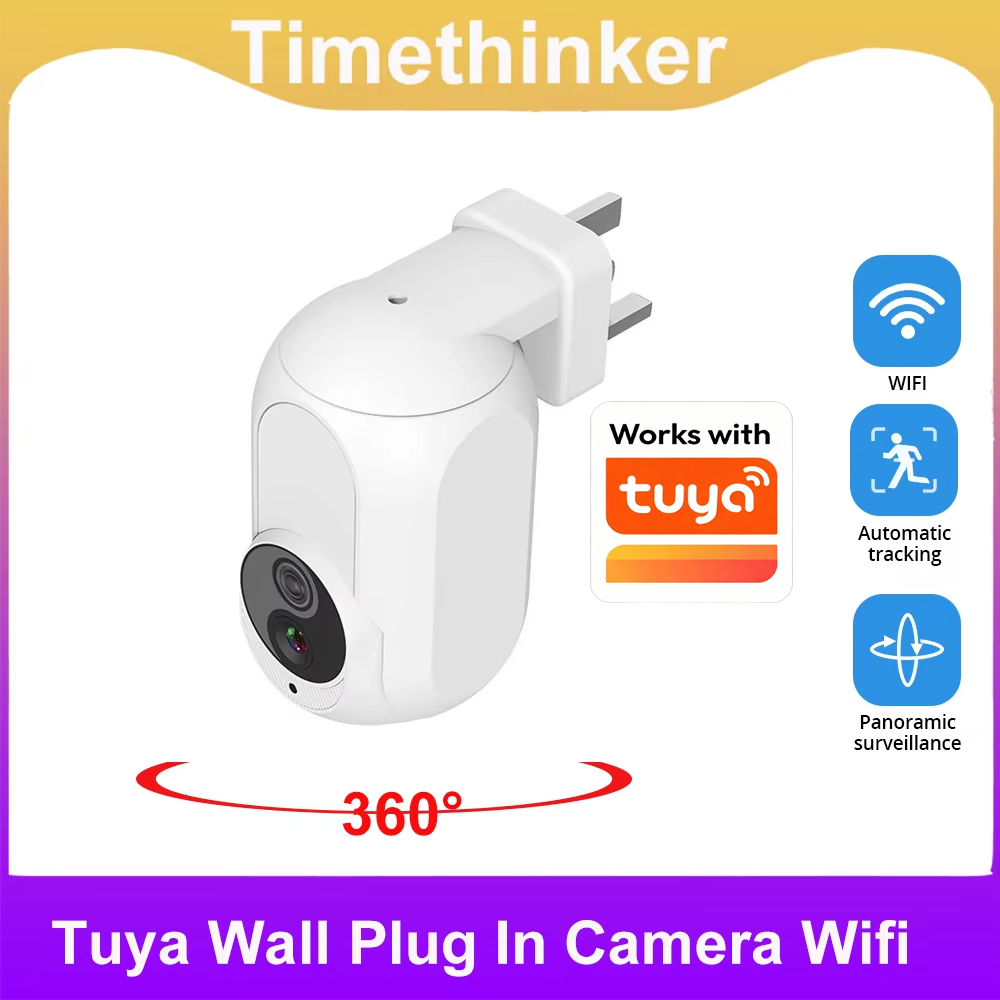 Tuya Wall Plug In Camera Wifi  - Home Security Beams 评论和价格