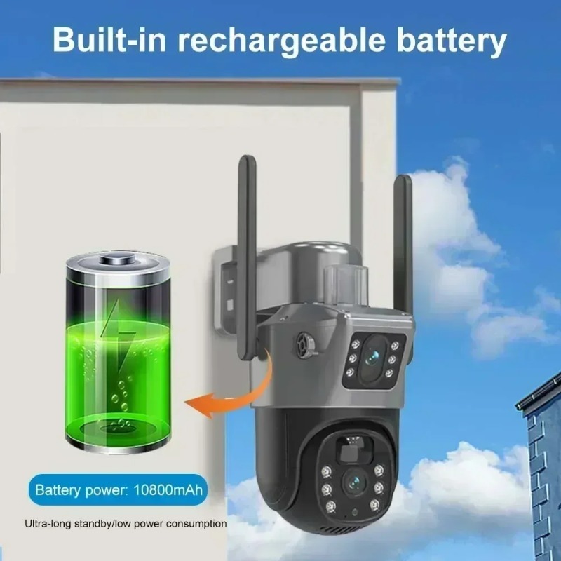 Farm Remote Watch Solar Camera - Ip Camera Outdoor 4K 评论和价格