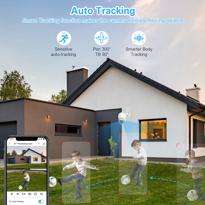 Smar 3MP Wireless CCTV Securit - Home Security Recorder 评论和价格
