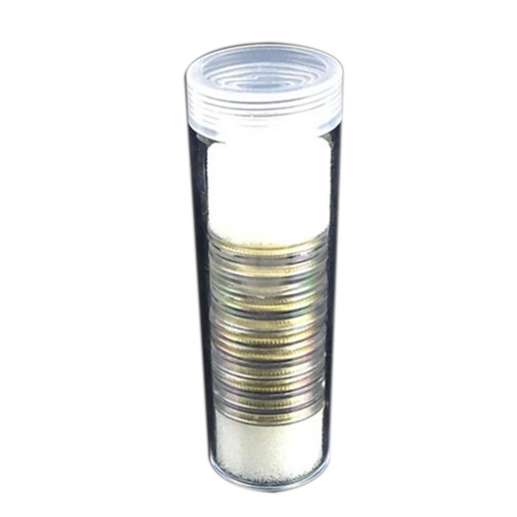 20.5mm Coin Capsule Tube Clear - Home Security Youtube 评论和价格