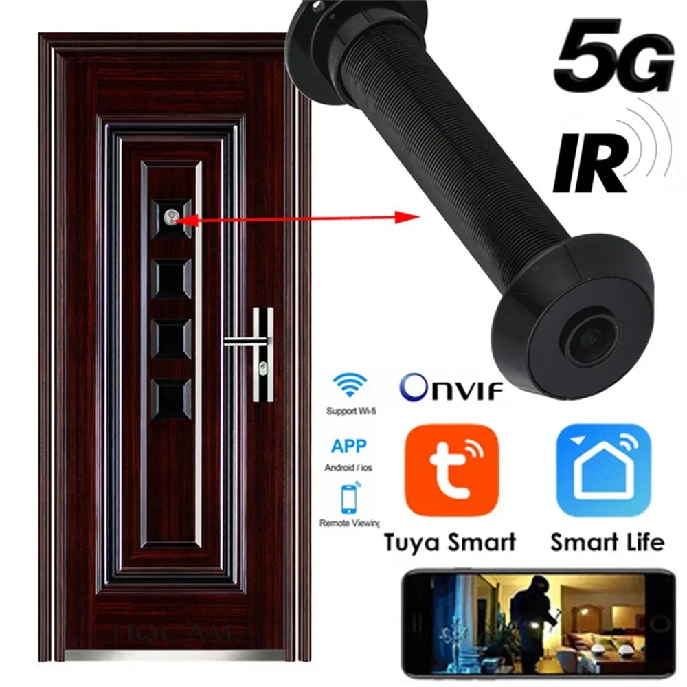 1080P Tuya Smart Life Home Dig - Peephole Camera Viewer 评论和价格